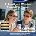 NebulaBuds AI Smart Translation Glasses - Real-Time 100+ Languages Translator, Bluetooth Audio Glasses with ChatGPT Voice Assistant, Polarized Sunglasses for Driving, Travel, Study