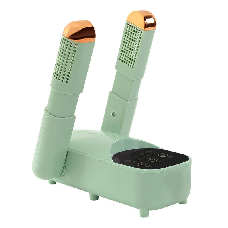Electric Shoe Dryer & Deodorizer - Smart 4-Mode Shoe Warmer with Telescopic Outlet, 10 Min Quick Drying, Antibacterial & Deodorizing | for Sneakers, Boots, Slippers, Socks