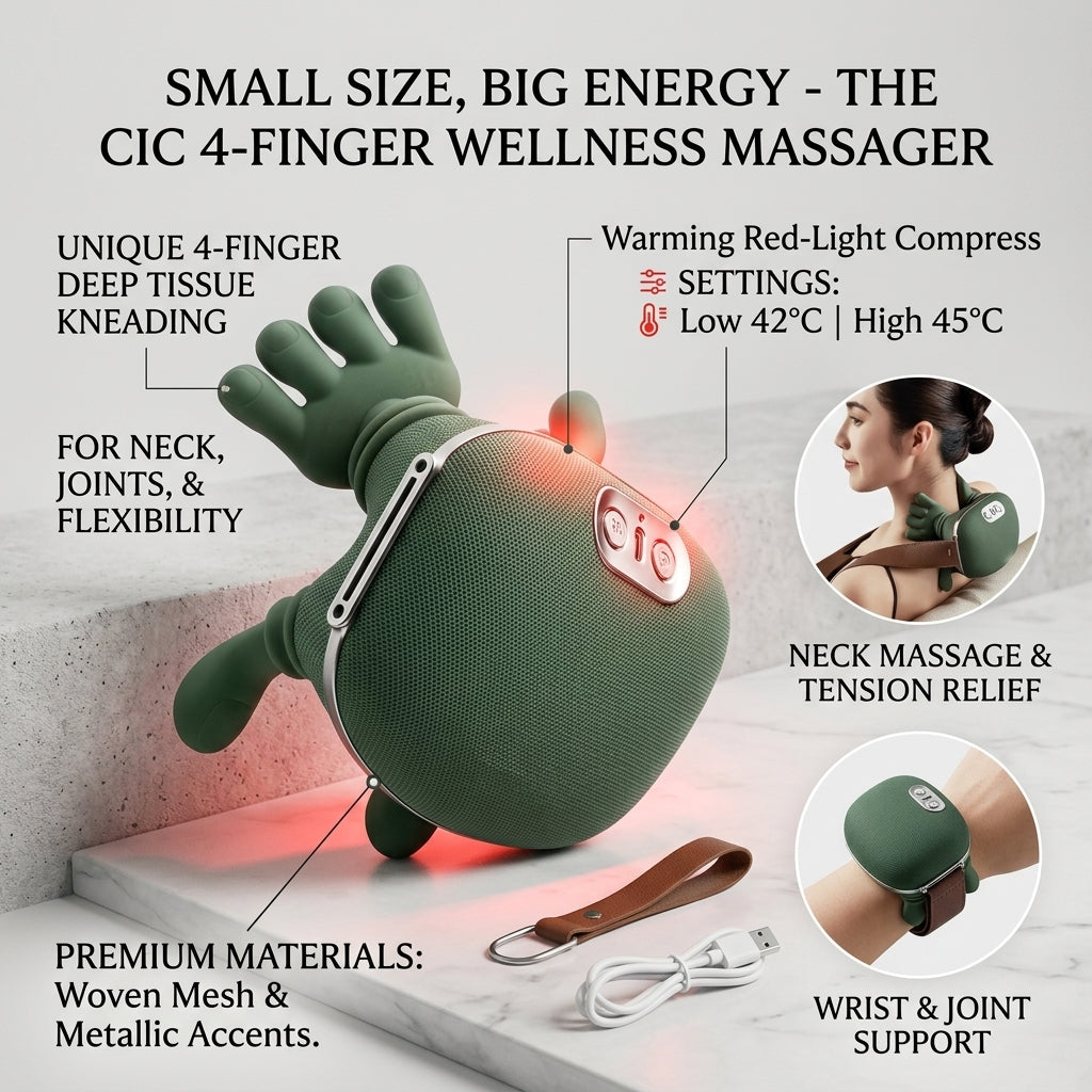 Neck and Back Massager for Pain Relief Deep Tissue