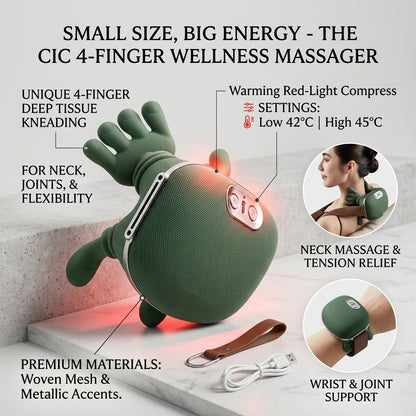 Neck and Back Massager for Pain Relief Deep Tissue